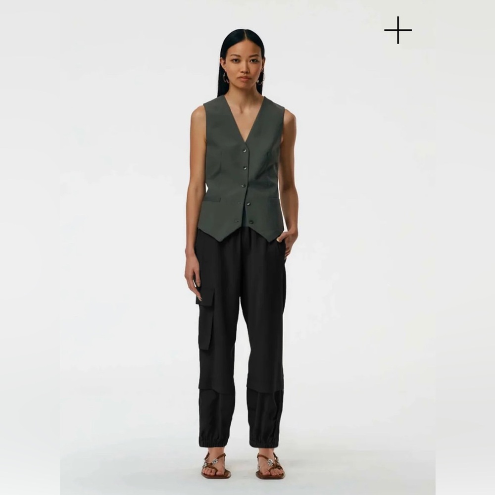 Tibi Tropical Wool Joggers